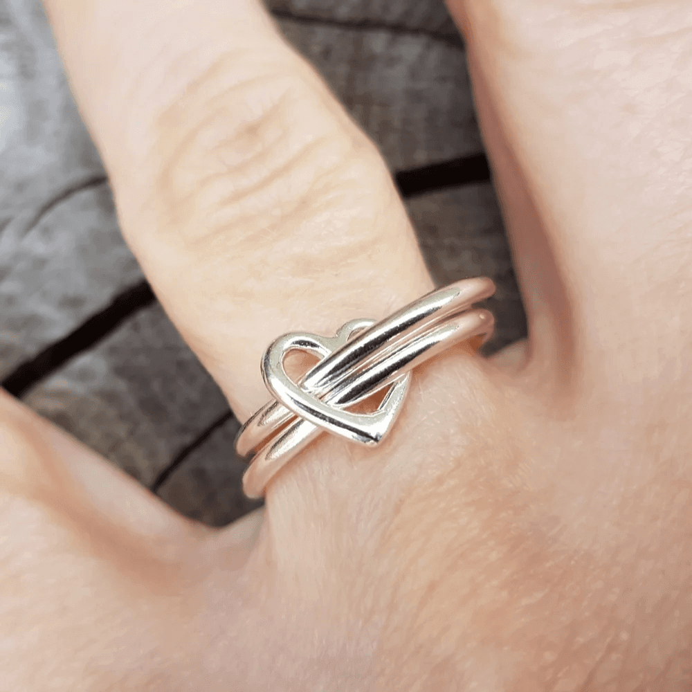 Silverpickle Love Rings