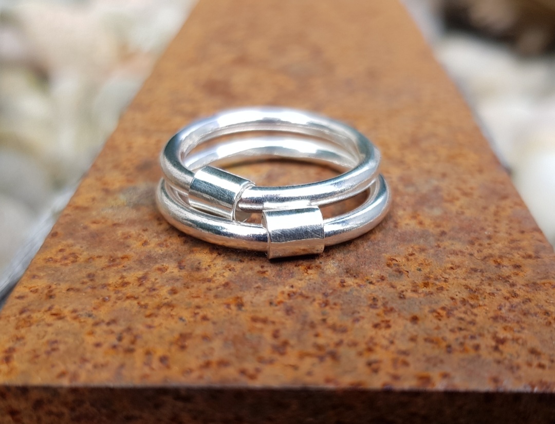 Micro Spinning Ring – All Silver Version